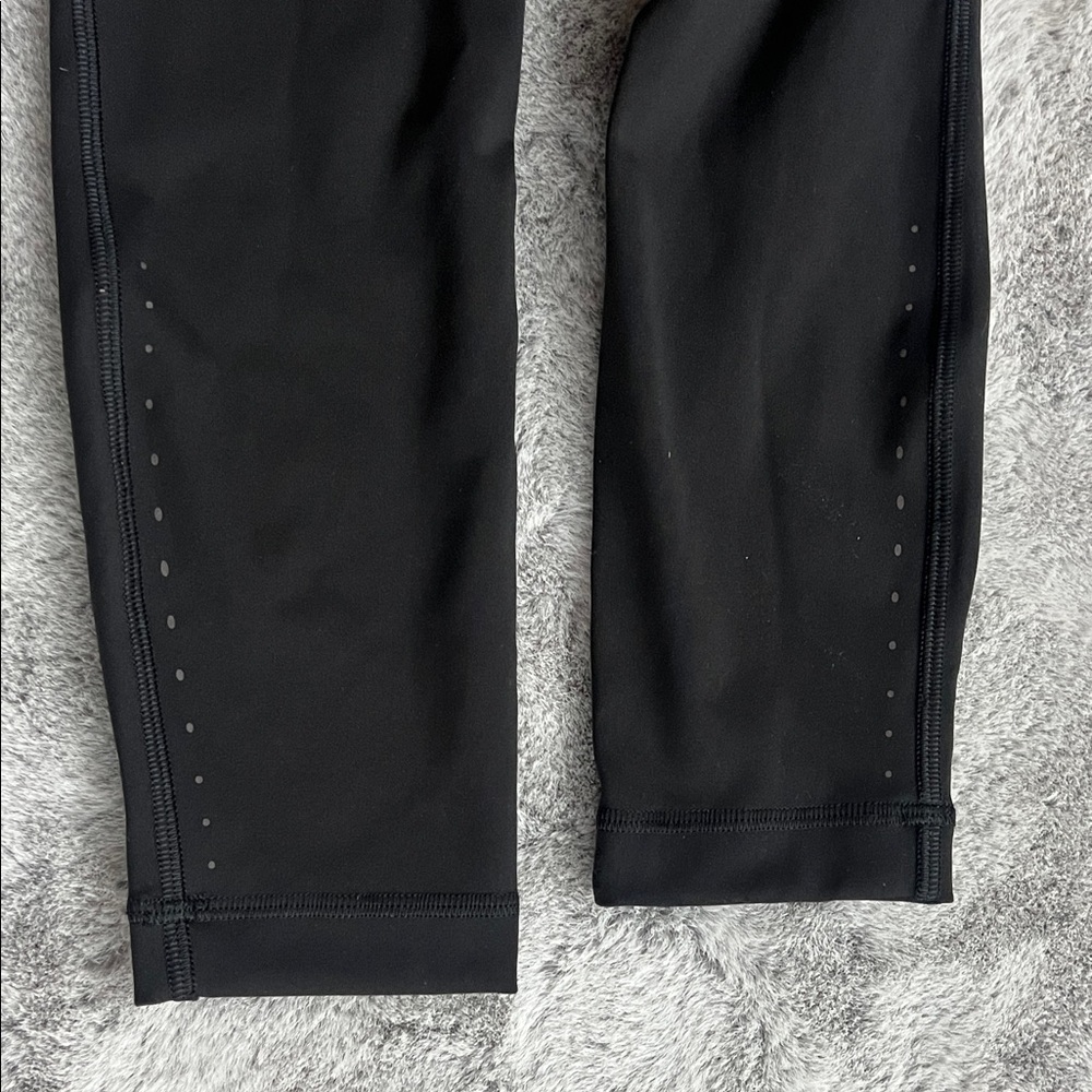 Lululemon Black Leggings (note: professionally hemmed shorter!) - Picture 3 of 8